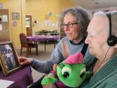 KQED photo Calming Dementia Patients Without Powerful Drugs