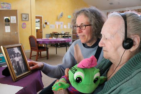 KQED photo Calming Dementia Patients Without Powerful Drugs