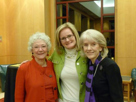 Drs. Lois Evans, Caroline Stephens, and  Jeanie S. Kayser-Jones